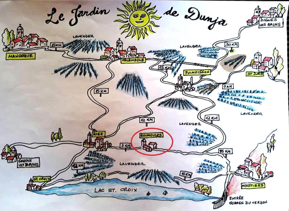 Suite Prive Chez Dunja Roumoules Kültér fotó